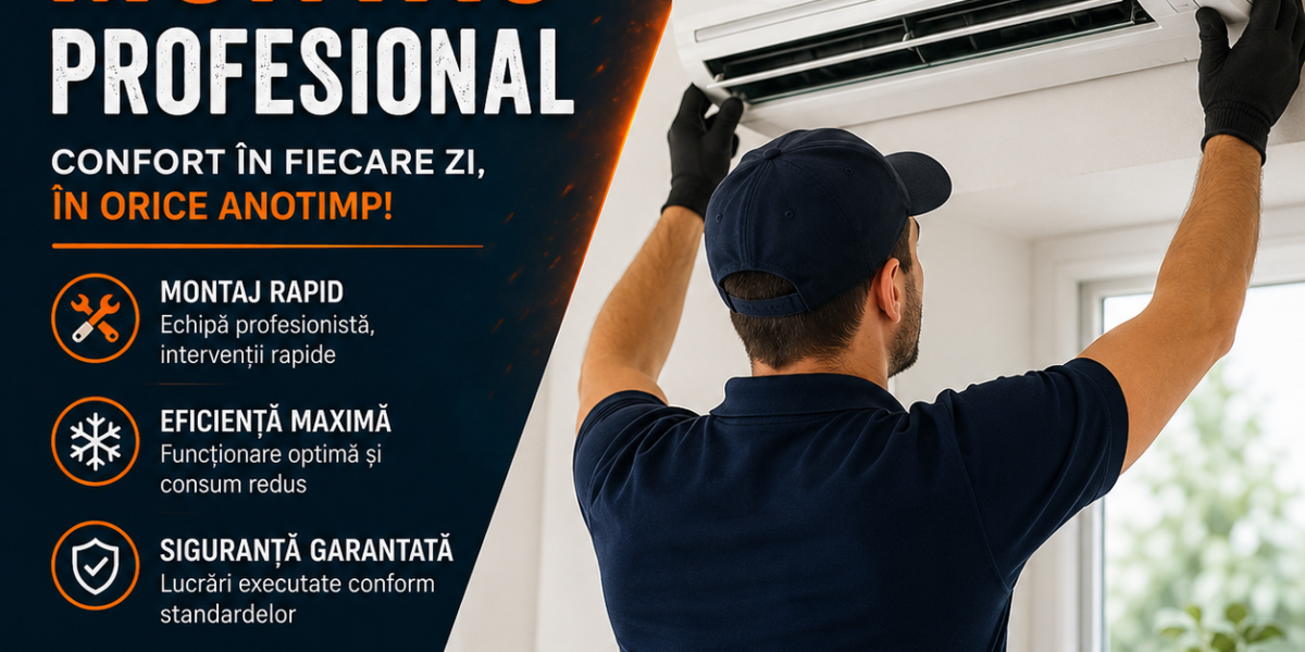 Montaj Aer Condiționat în Bistrița – Confort, Eficiență și Montaj Profesional