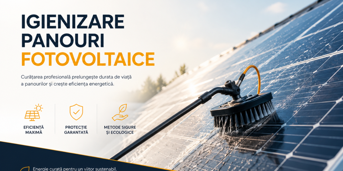 Curățare și Mentenanță Panouri Fotovoltaice în Bistrița-Năsăud și în Toată Țara