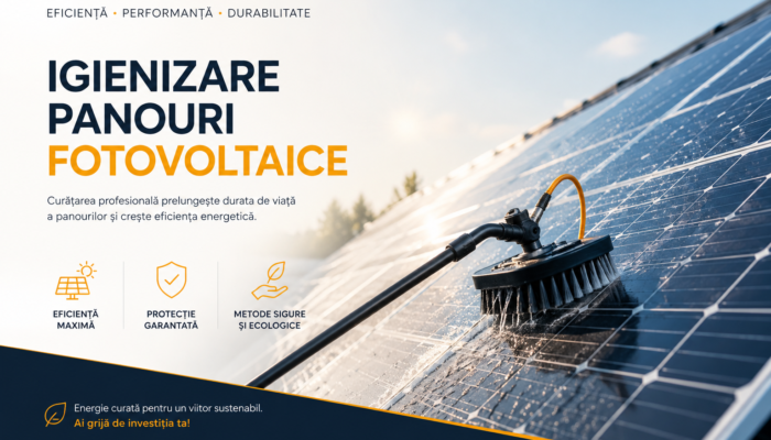 Curățare și Mentenanță Panouri Fotovoltaice în Bistrița-Năsăud și în Toată Țara
